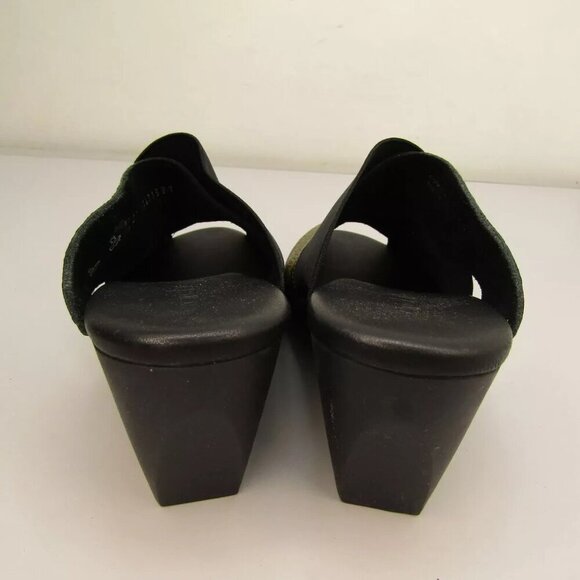 NEW ARCHE Womens Egwazz Sandals Wedge Slip-On Peep Toe  Size 6 - Picture 5 of 7